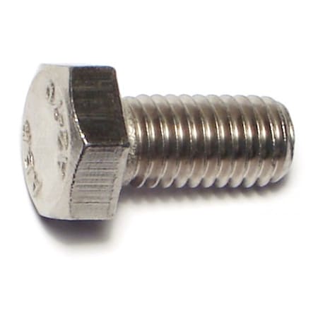 Midwest Fastener A2, M8-1.25 Hex Head Cap Screw, Plain Stainless Steel, 16 mm L, 50 PK 55168